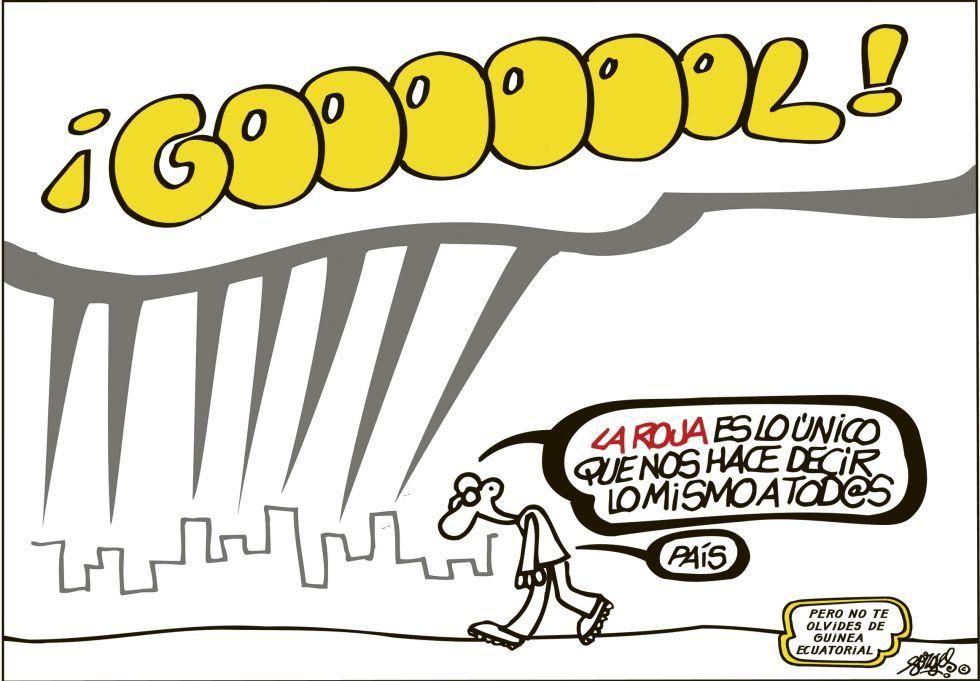 20 viñetas futboleras para recordar a Forges - Estadio deportivo