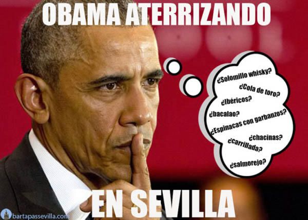 Los Mejores Memes De La Visita De Obama A Sevilla Estadiodeportivo Com