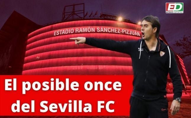 El posible once del Sevilla ante el Villarreal