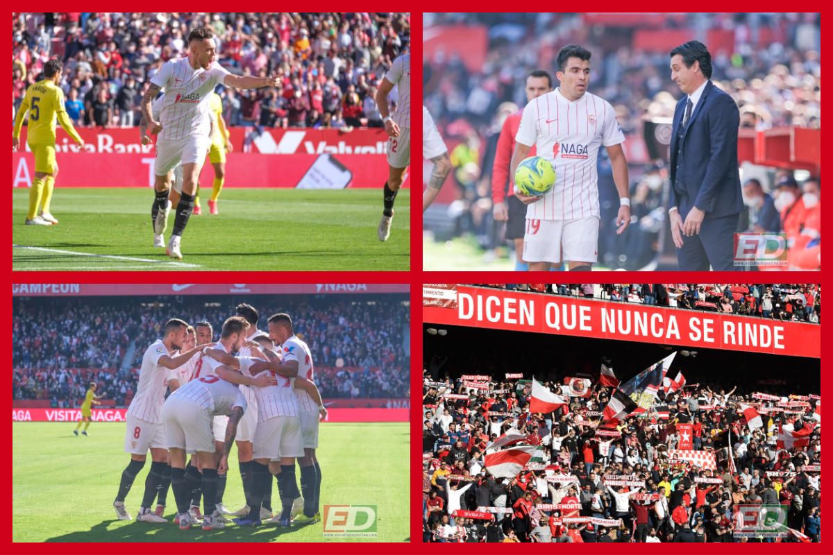 Sevilla FC - Villarreal CF, en imágenes