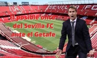 El posible once del Sevilla FC ante el Getafe CF en LaLiga