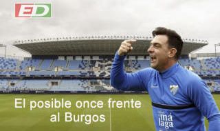 El posible once del Málaga CF frente al Burgos